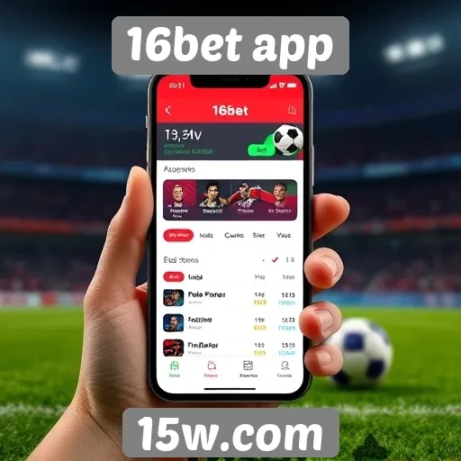 16bet app explore recursos de apostas ao vivo