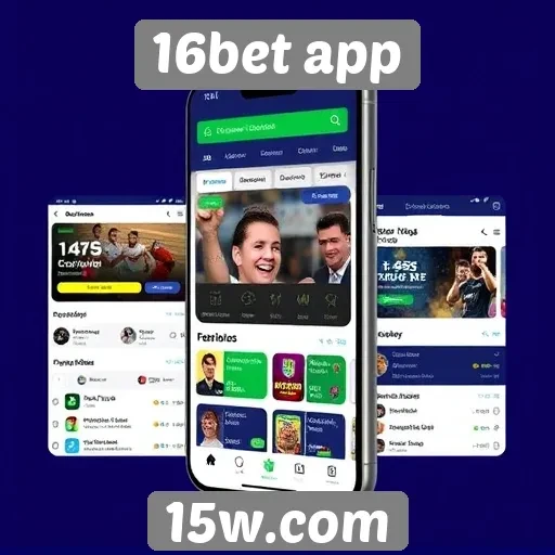 Análise da interface do usuário do 16bet app